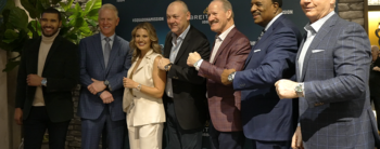 What made Breitling Super Bowl event so interesting?